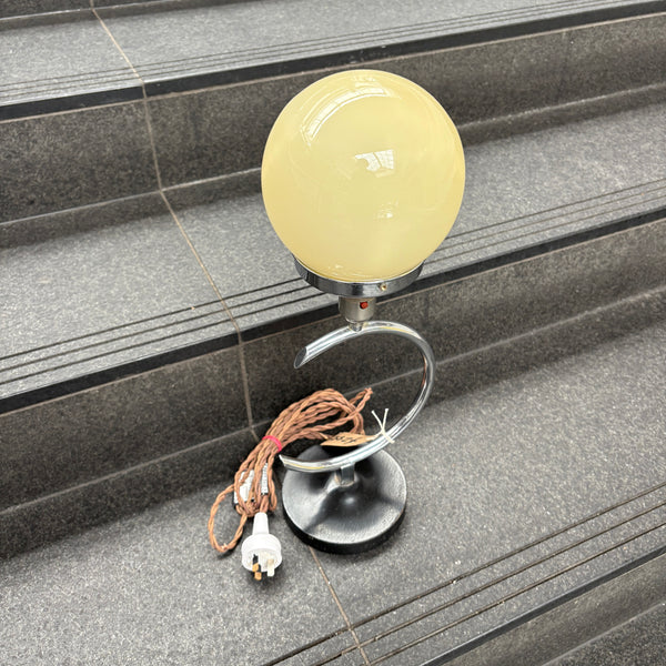 Art Deco Cresent Lamp