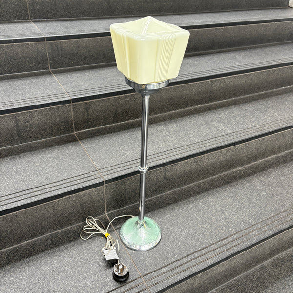 Art Deco Lamp - Fluted Shade