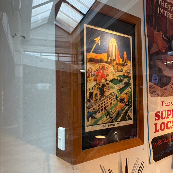 Mid Century 'Bubble City' Light Box