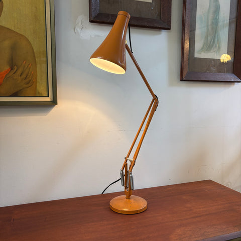 Orange Herbert Terry & Sons Anglepoise Lamp