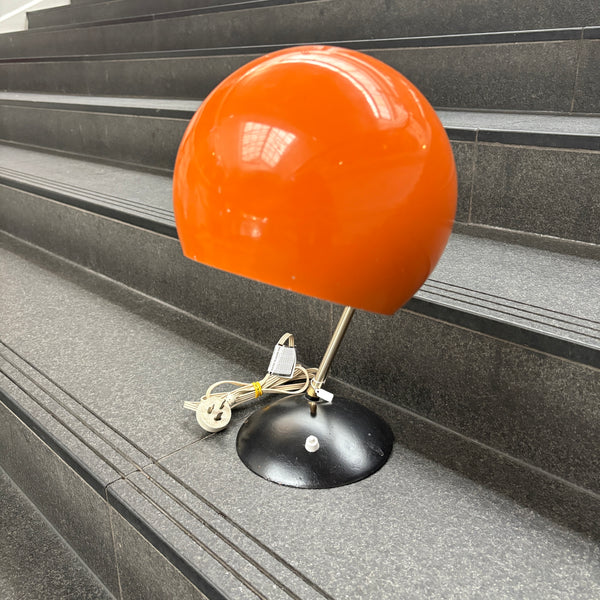 Mid Century Orange Lamp