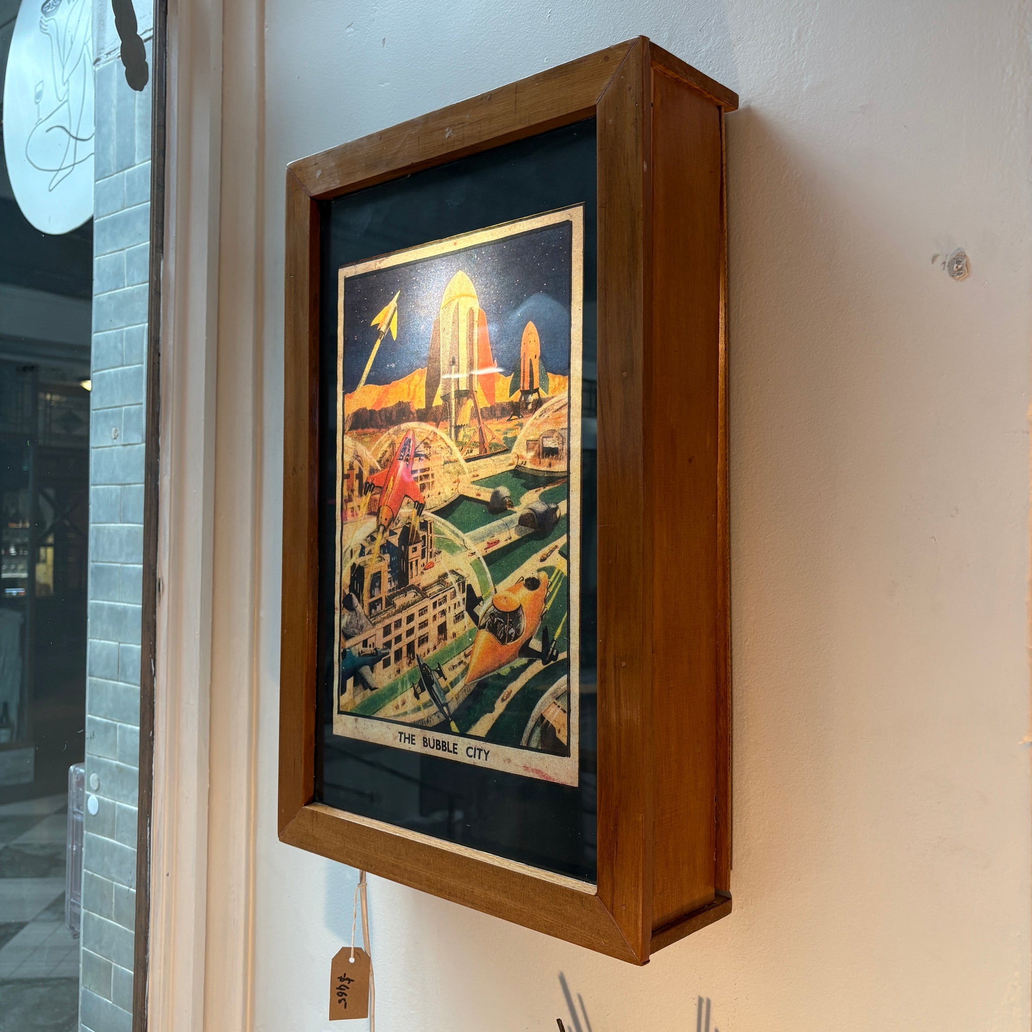 Mid Century 'Bubble City' Light Box