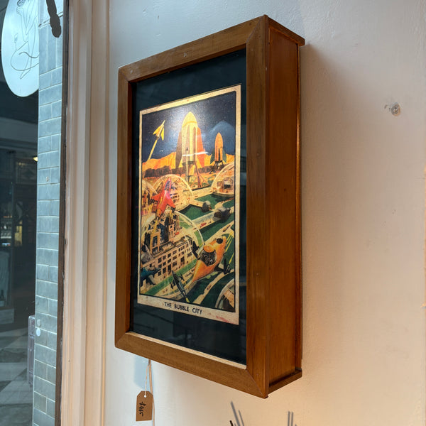 Mid Century 'Bubble City' Light Box