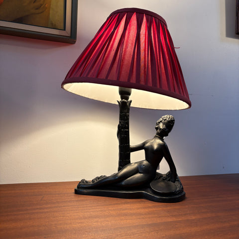 Mid Century Lady Lamp