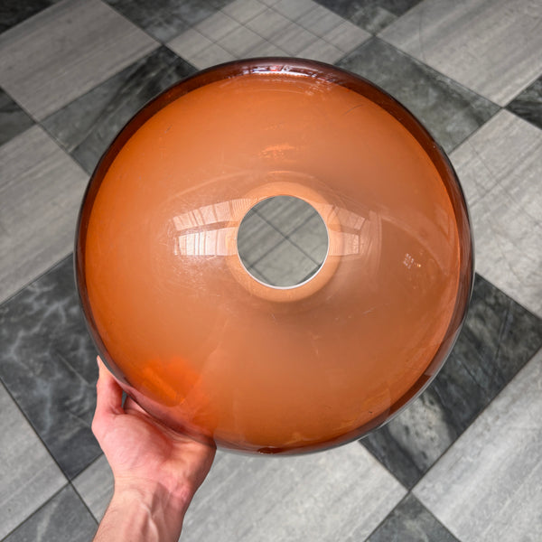 Classic Mid Century Light Shade - Orange