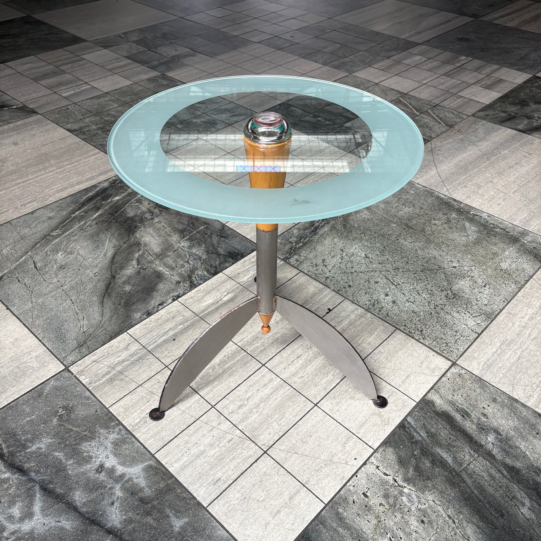 Space Age Rocket Side Table