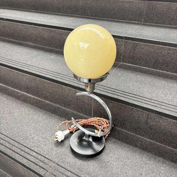 Art Deco Cresent Lamp