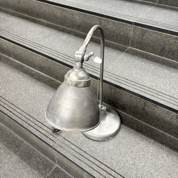 Burnished Zinc Lamp