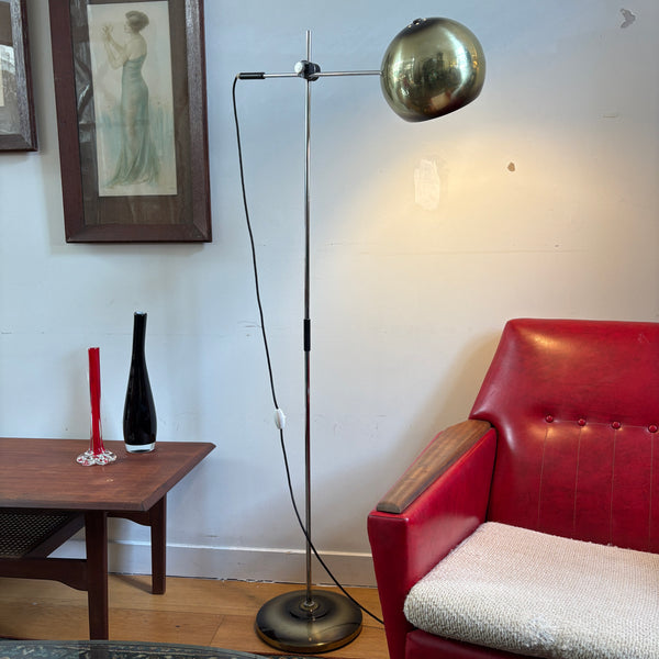 Mid Century Ball Floor Lamp