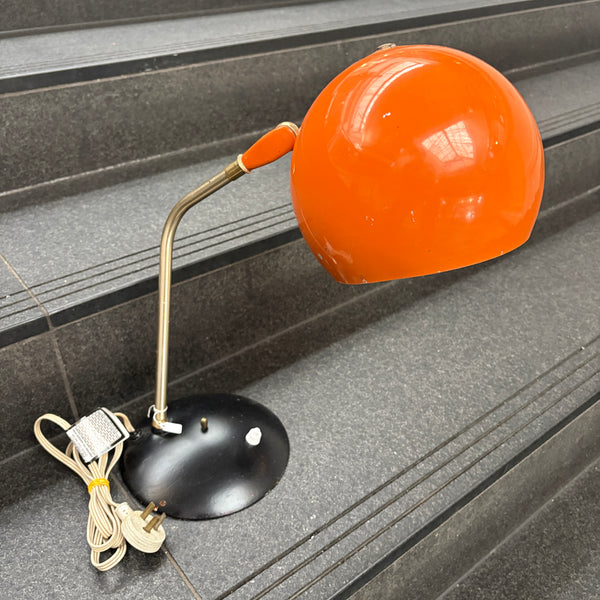 Mid Century Orange Lamp