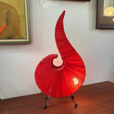 Mid Century Spiral Lamp