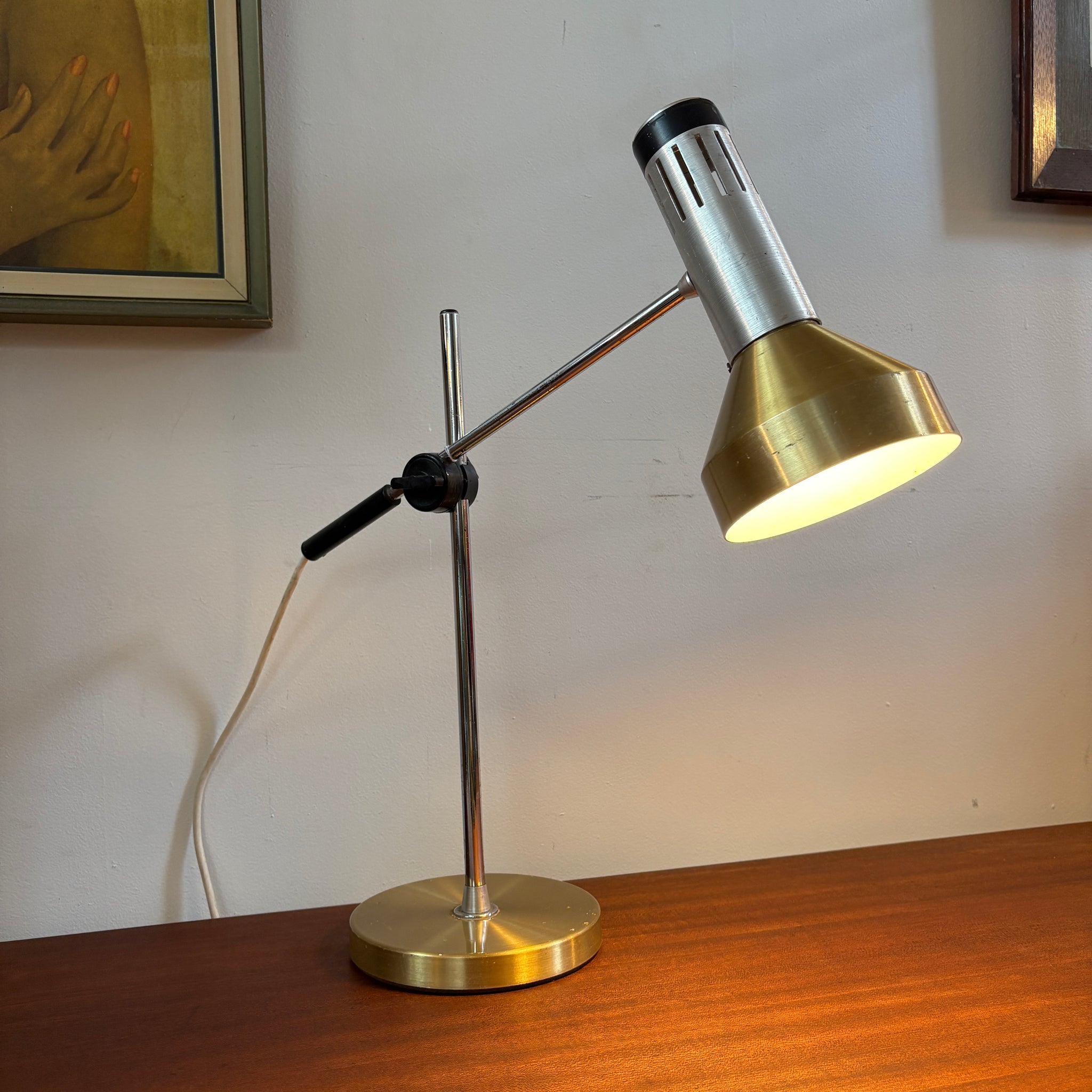 Mid Century Adjustable Desk Lamp