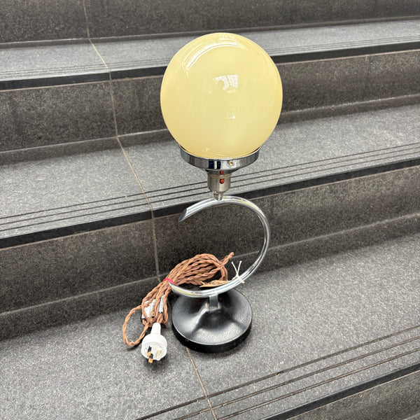 Art Deco Cresent Lamp