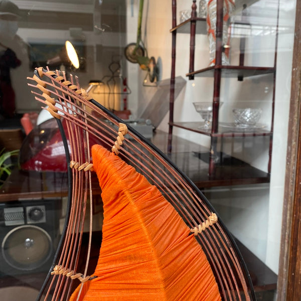 Orange flame lamp - 1970s