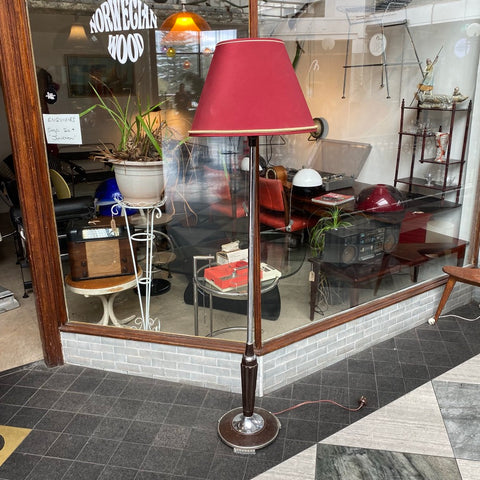 1950s bakelite standard lamp - rare