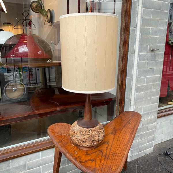 Cork lamp - 1970s