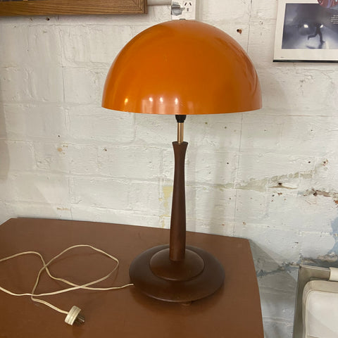 Orange Mushroom Lamp