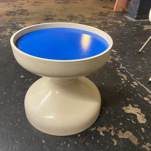 Blue Top Occasional Table