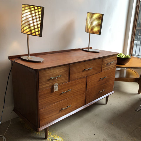 1960s Mid Century Mahogany Dresser