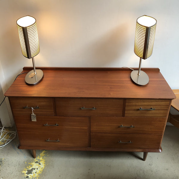 1960s Mid Century Mahogany Dresser