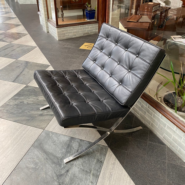 Black Barcelona chair