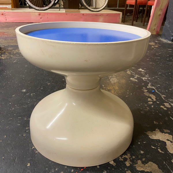 Blue Top Occasional Table